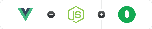 Vue.js + Node.js + MongoDB