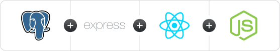 React.js+ Express.js + MongoDB+ Node.js